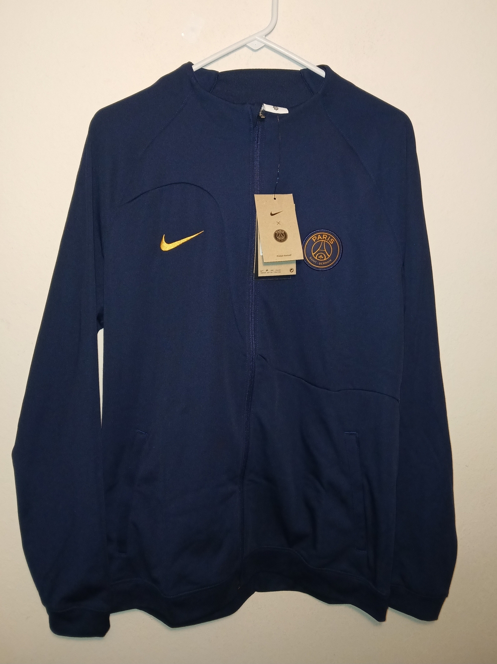 Nike PSG Paris St Germain Pro Anthem Full-Zip Jacket Men's large DV5052-498